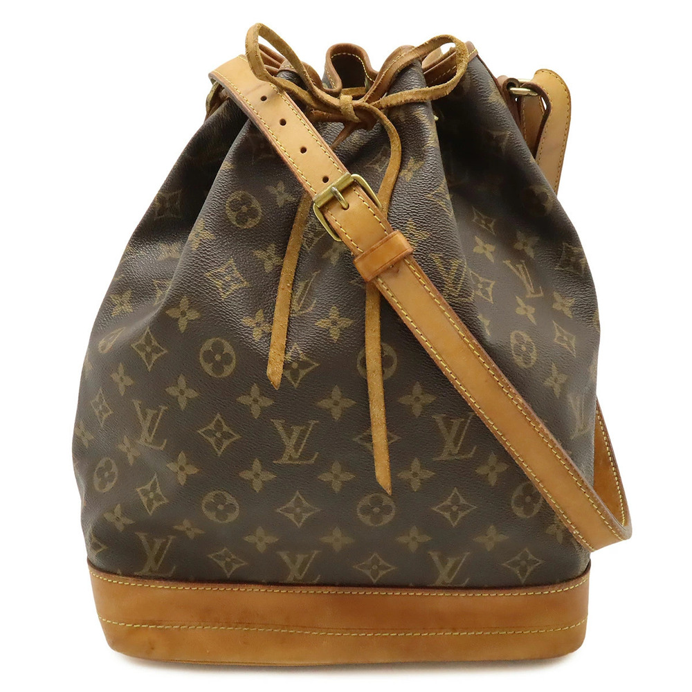 LOUIS VUITTON Monogram Noe Shoulder Bag Hobo Drawstring